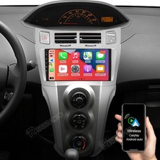 9'' Android 15 Autoradio GPS Navi Carplay Für Toyota Yaris XP90 2005-2012 2G+64G