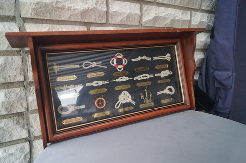 Gepflegte maritime knotentafel - gepflegte,