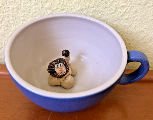 Tierchentasse keramiktasse mit - tierchentasse,