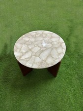 Naturweiß Achat Rund Sofa