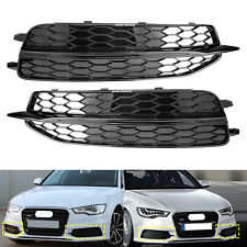 2x Stoßstange Gitter Abdeckung Nebelscheinwerfer für Audi A6 C7 S-Line 2011-2014