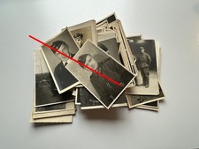 Foto Konvolut 100 Portraits in Postkartengröße, Marine, Panzer,  Luftwaffe, Heer