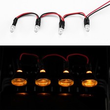 AXSPEED RC Auto LEDs Dachleuchten Kit 4-LEDs Für HPI 1/18 Venture HILUX RC Cars