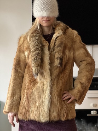 Rotfuchs pelzjacke 70er - pelzjacke,