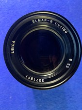 LEICA  LEITZ  TELE - OBJEKTIV  ELMAR-R 4,0/180 mm  (Nr. 11 922)  TOP-ZUSTAND 