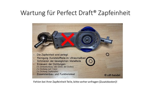 Wartung philips zapfeinheit - wartung,
