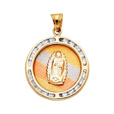 14K Gelbgold Guadlupe Zirkonia