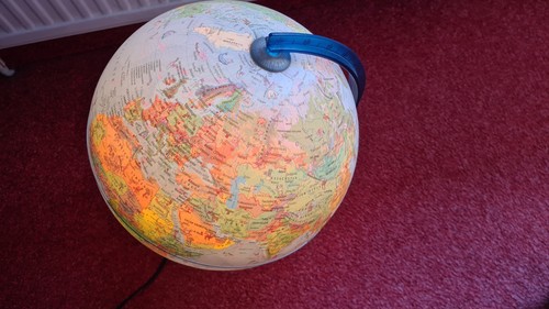 Großer globus lampe - globus,