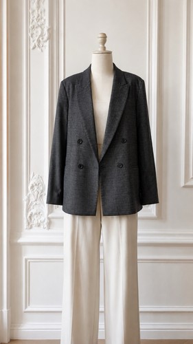 Zara blazer grauer - 42, –