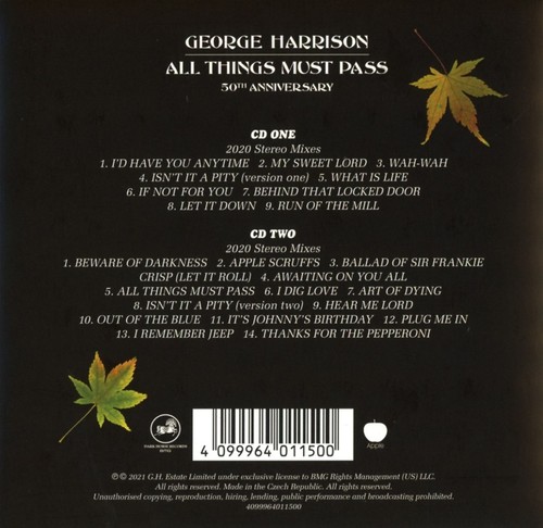 George harrison - harrison, (1943-2001)