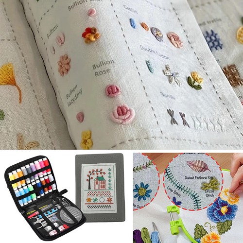 Embroidery stitch book - embroidery,