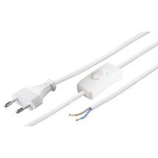 Netzkabel weiss - netzkabel, 2,5m