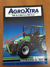 Prospekt Deutz Fahr AgroXtra DX 4.17 4.57 Sprache: Niederlä. Traktor Brochure 11