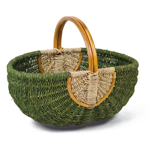 Henkelkorb 50x34x23 36cm - henkelkorb, 50x34x23/36cm