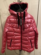 Tredy Winterjacke Steppjacke vom Feinsten A-W 53cm Metallic Pink 38 40 42 / 1