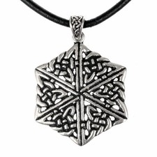 Keltisches amulett hexagon - keltisches,