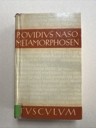 Ovid metamorphosen - metamorphosen, (tusculum)