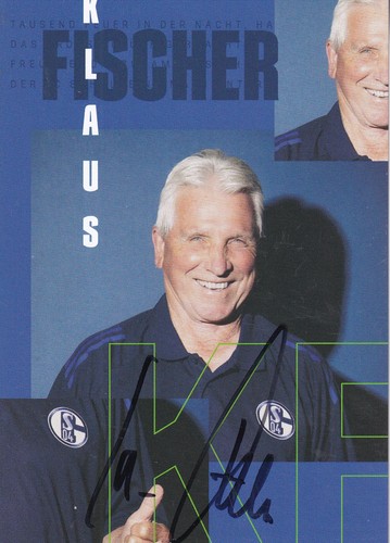Autogramm klaus fischer - -,
