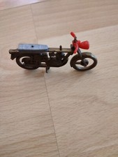 kleines Motorrad Dekoration Setzkasten Plastik  Vintage 70.iger Jshre 