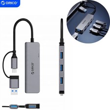 USB-A/USB-C Hub 3x USB-A 2.0 1x USB-A 3.0 Dockingstation Adapter Orico