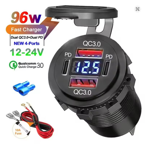 12v usb auto kfz - 12v,