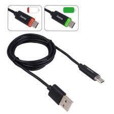 Hama usb auf - kabel, led