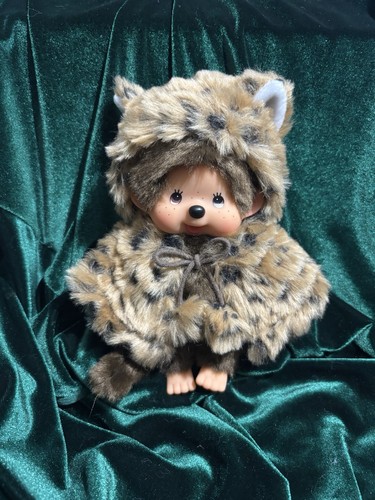 Monchhichi leopard hood and - leopard,