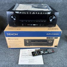 Denon AVR-X1600H 7.2 Channel
