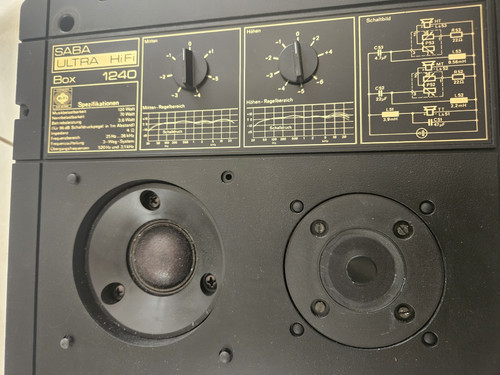 Saba ultra box 1240 - saba, hi-fi