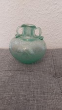 Antike FHER 3 Löwen Glas Vase