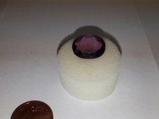 Edelstein Amethyst facettiert oval 15x 10 mm aus Sammlung