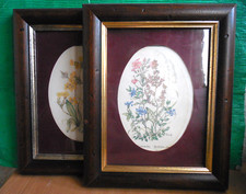 Vintage 2 Holz Bilderrahmen