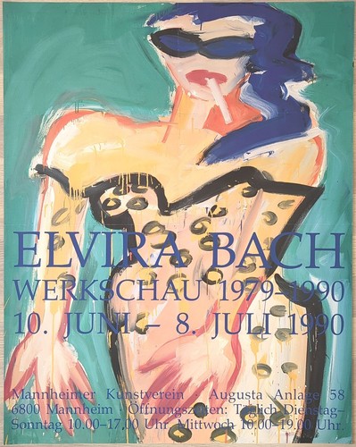 Poster plakat elvira bach - plakat,