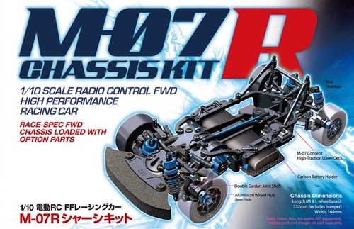 Tamiya 07r chassis - tamiya, rc
