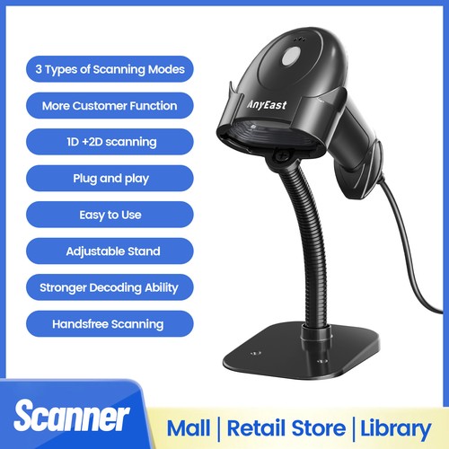 Barcode scanner with - 2d,