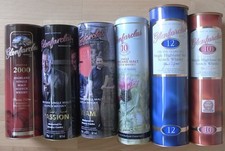 6 Whisky Blechdosen Glenfarclas leer