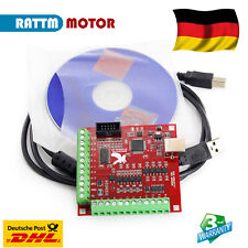 『Ger』 4 Axis Motion CNC Controller Mach3 USB Driver Stepper Motor Breakout Board