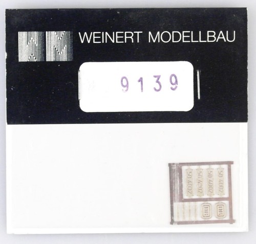 Weinert modellbau spur 9139 - modellbau, h0