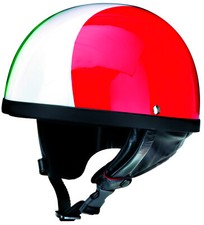 Nostalgie Oldtimer Motorradhelm Halbschale Italien  M