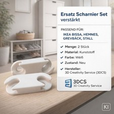 2 x Scharnier passend für