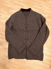 Drykorn Herren Strickjacke 80% Schurwolle Gr. M Grau