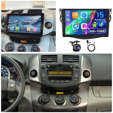 Für Toyota RAV4 2007-2011 6G+128G Carplay Autoradio Android 15.0 GPS Navi KAM