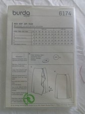 Rock Burda Schnittmuster 6174  34-44