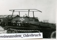 C15 Foto WH Schützenpanzerwagen Sd.Kfz. 250 l. Funkpanzerwagen mit Rahmenantenne