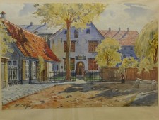 Aquarell Architektur