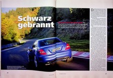 Sport Auto 08/2007 Wirklich gut? Mercedes SLK 55 AMG R171 Black Series mit 400PS