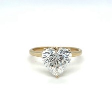 Diamantring herz 09ct karat - herz, 2.09ct