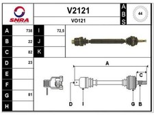 Antriebswelle VOLVO 480 E 1.7