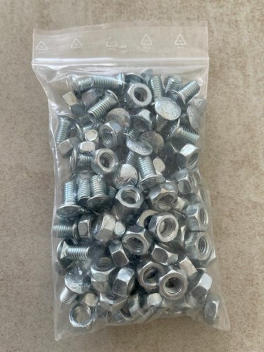 100 stk m8 15 - 25/50/75/100, m8*15