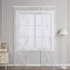 2er Schiebegardine Welle